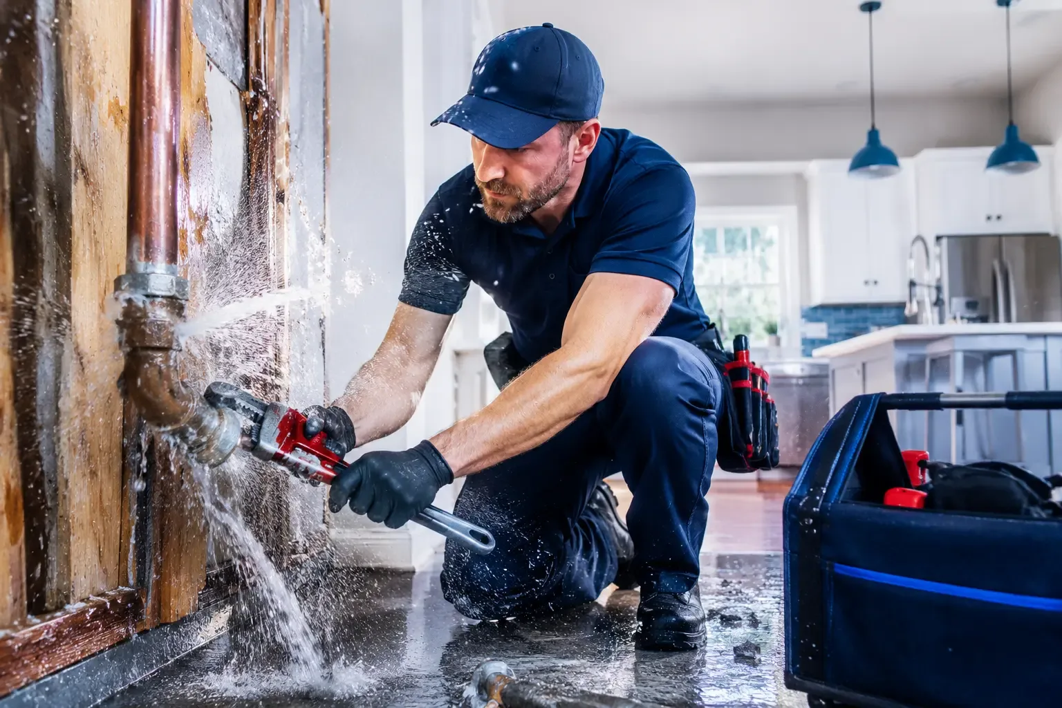 Local emergency pipe repair professionals in Fort Leavenworth, KS